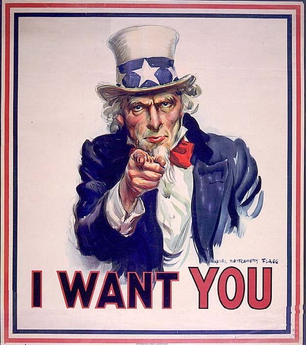 Uncle Sam wants you (for U.S. Army)